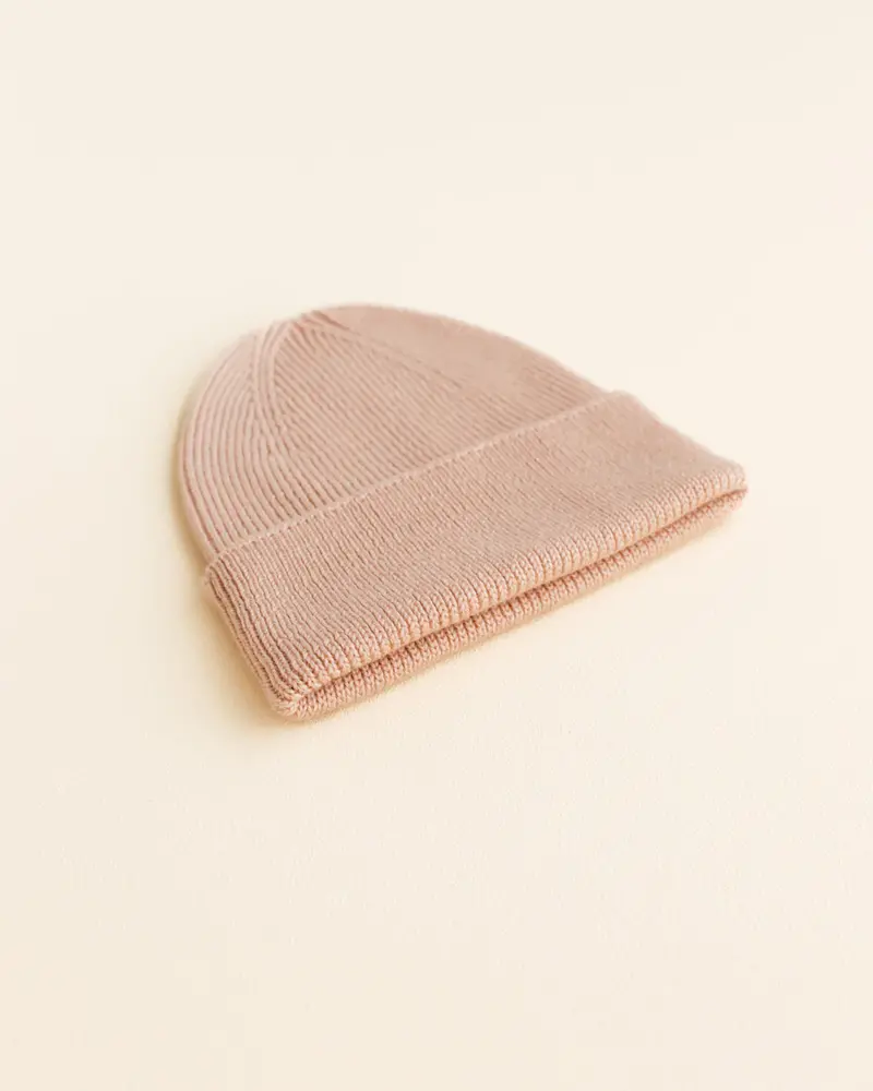 Hvid Hvid | Beanie Fonzie Newborn | Rose Hvid Hvid | Beanie Fonzie Newborn | Rose