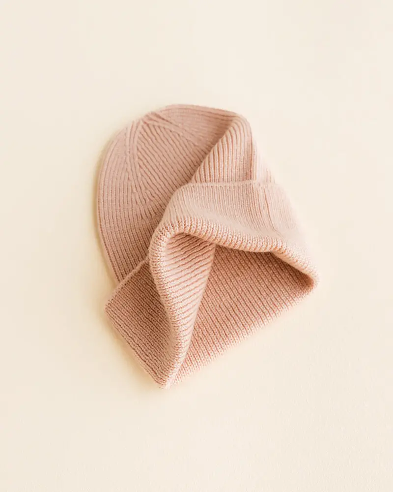 Hvid Hvid | Beanie Fonzie Newborn | Rose Hvid Hvid | Beanie Fonzie Newborn | Rose