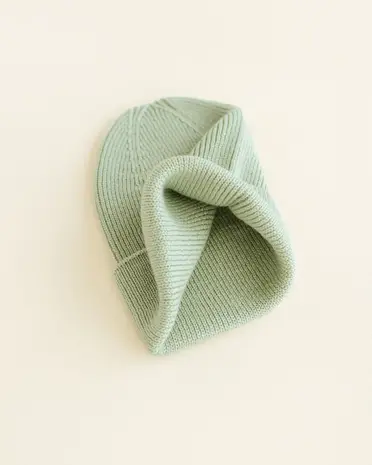 Hvid Hvid | Beanie Fonzie Newborn | Mint Hvid Hvid | Beanie Fonzie Newborn | Mint
