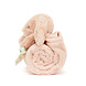 Jellycat Jellycat | Bashful Bunny Blankie | Blush Jellycat Jellycat | Bashful Bunny Blankie | Blush