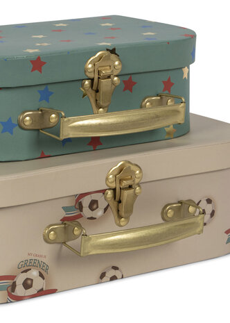 Konges Sløjd Konges Sløjd | 2 Pack Suitcase Fsc | Off White/Kick It