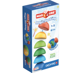 Geomag | Magicube Blocks Recycled Stacking 6 stuks Geomag | Magicube Blocks Recycled Stacking 6 stuks