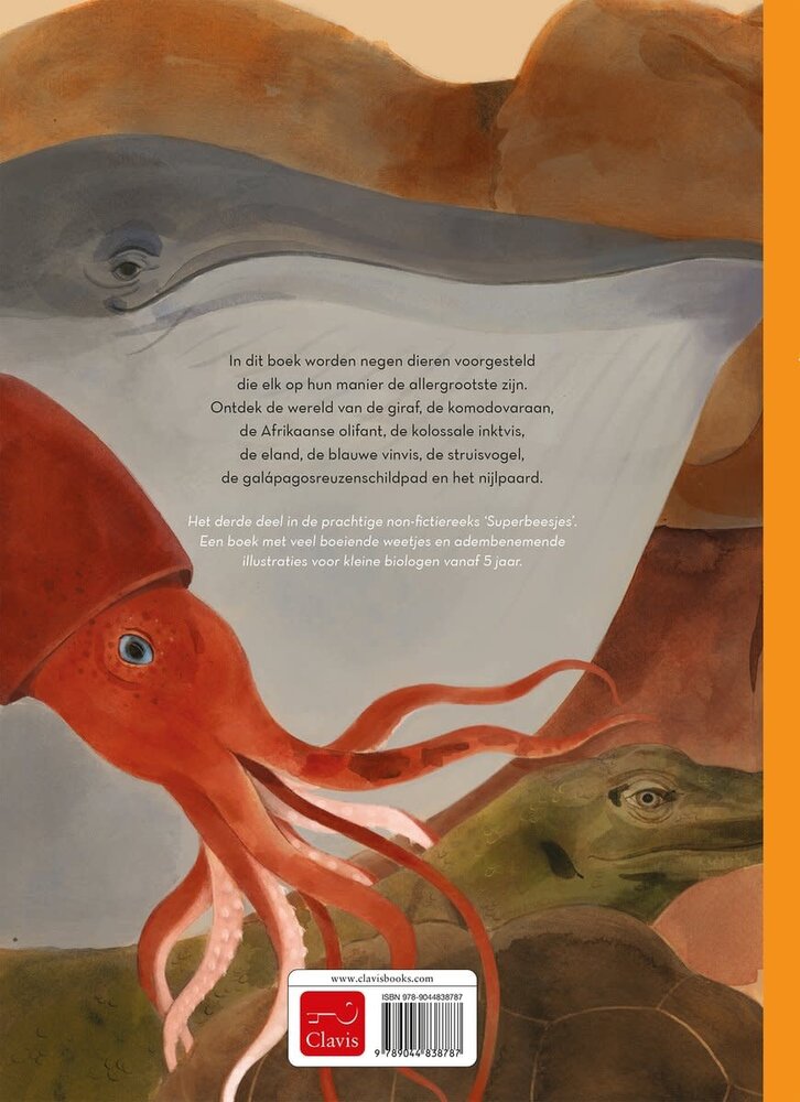 Boeken Boek | Superbeestjes | De allergrootste Boeken Boek | Superbeestjes | De allergrootste