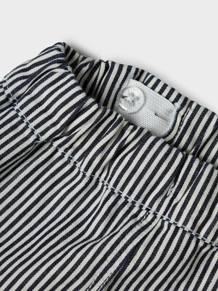 Lil ' Atelier Lil Atelier | NBMKASPER LOOSE TWI PANT 4021-CM LIL | Dark Blue Denim WHITE