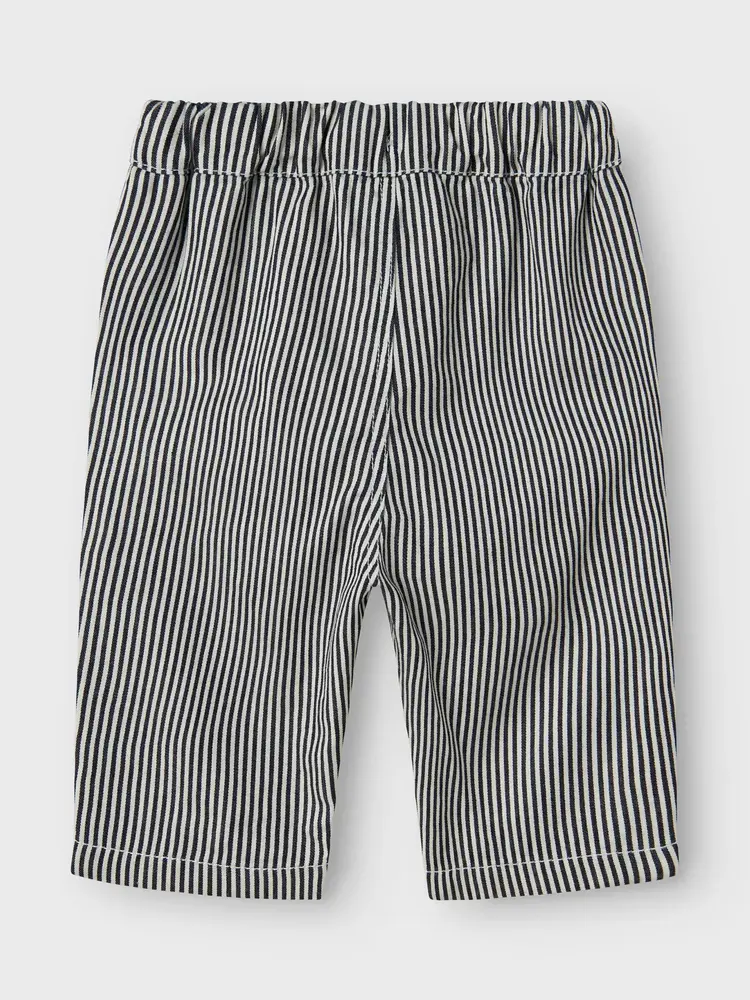 Lil ' Atelier Lil Atelier | NBMKASPER LOOSE TWI PANT 4021-CM LIL | Dark Blue Denim WHITE