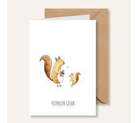 Juulz Juulz | Kaart | Piepklein geluk eekhoorn Juulz Juulz | Kaart | Piepklein geluk eekhoorn