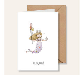 Juulz Juulz | Kaart | Hoera jarig zeemeermin