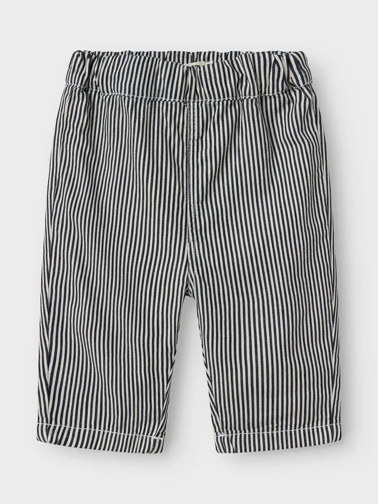 Lil ' Atelier Lil Atelier | NBMKASPER LOOSE TWI PANT 4021-CM LIL | Dark Blue Denim WHITE