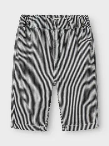 Lil ' Atelier Lil Atelier | NBMKASPER LOOSE TWI PANT 4021-CM LIL | Dark Blue Denim WHITE