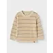 Lil ' Atelier Lil ' Atelier | NMMEMLEN LS KNIT STRIPES LIL | Turtledove Lil ' Atelier Lil ' Atelier | NMMEMLEN LS KNIT STRIPES LIL | Turtledove