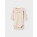 Lil ' Atelier Lil ' Atelier | NBFKIRA LS SLIM BODY LIL | Silver Peony Lil ' Atelier Lil ' Atelier | NBFKIRA LS SLIM BODY LIL | Silver Peony