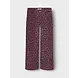 Name it Name it | NKFROSE WIDE LEO TWILL PANTS 4002-TD | Burgundy LEO Name it Name it | NKFROSE WIDE LEO TWILL PANTS 4002-TD | Burgundy LEO