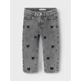 Name it Name it | NMFBELLA MOM EMB JEANS 3285-BE NOOS | Medium Grey Denim BLACK BOW EMB Name it Name it | NMFBELLA MOM EMB JEANS 3285-BE NOOS | Medium Grey Denim BLACK BOW EMB