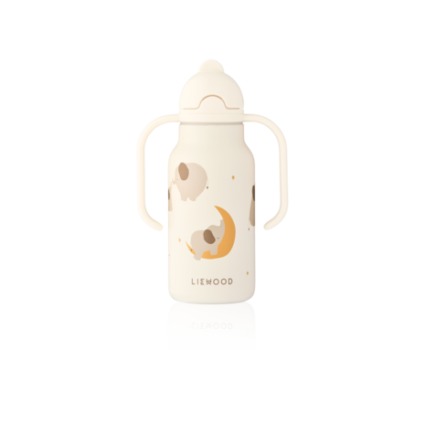 Liewood Liewood | Kimmie Water Bottle 250 ml | Elephant / Creme de la creme Liewood Liewood | Kimmie Water Bottle 250 ml | Elephant / Creme de la creme