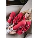 Lötiekids Lötiekids | Bows Red Sweatshirt | Red Lötiekids Lötiekids | Bows Red Sweatshirt | Red
