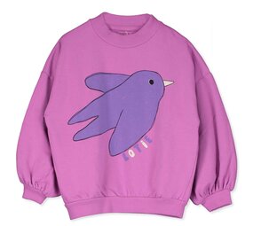 Lötiekids | Flowing Bird Sweatshirt | Fucsia