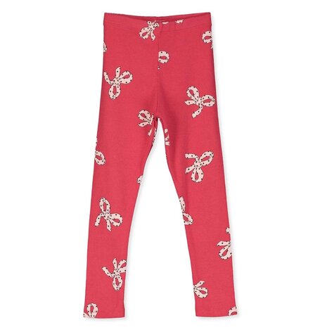 Lötiekids Lötiekids | Bows Leggings | Red Lötiekids Lötiekids | Bows Leggings | Red
