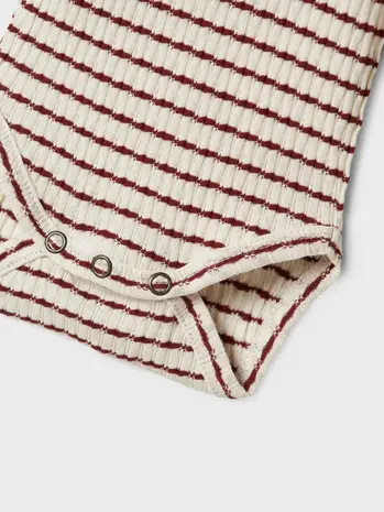 Lil ' Atelier Lil ' Atelier | NBFOSOPHIA LS SLIM BODY LIL | Hot Chocolate