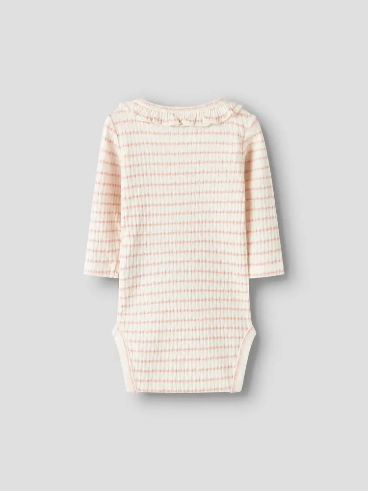 Lil ' Atelier Lil ' Atelier | NBFOSOPHIA LS SLIM BODY LIL | Cameo Rose