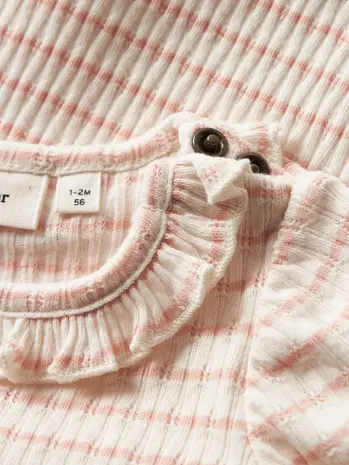 Lil ' Atelier Lil ' Atelier | NBFOSOPHIA LS SLIM BODY LIL | Cameo Rose