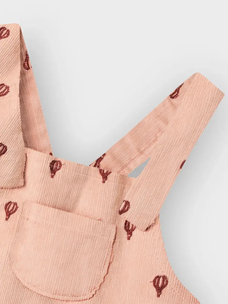 Lil ' Atelier Lil ' Atelier | NBFNELLY CORD SKIRTALL 4945-HC LIL | Cameo Rose EMB