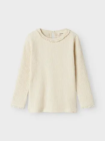 Lil ' Atelier Lil ' Atelier | NMFOSANNE LS SLIM TOP LIL | Turtledove