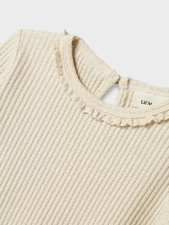 Lil ' Atelier Lil ' Atelier | NMFOSANNE LS SLIM TOP LIL | Turtledove