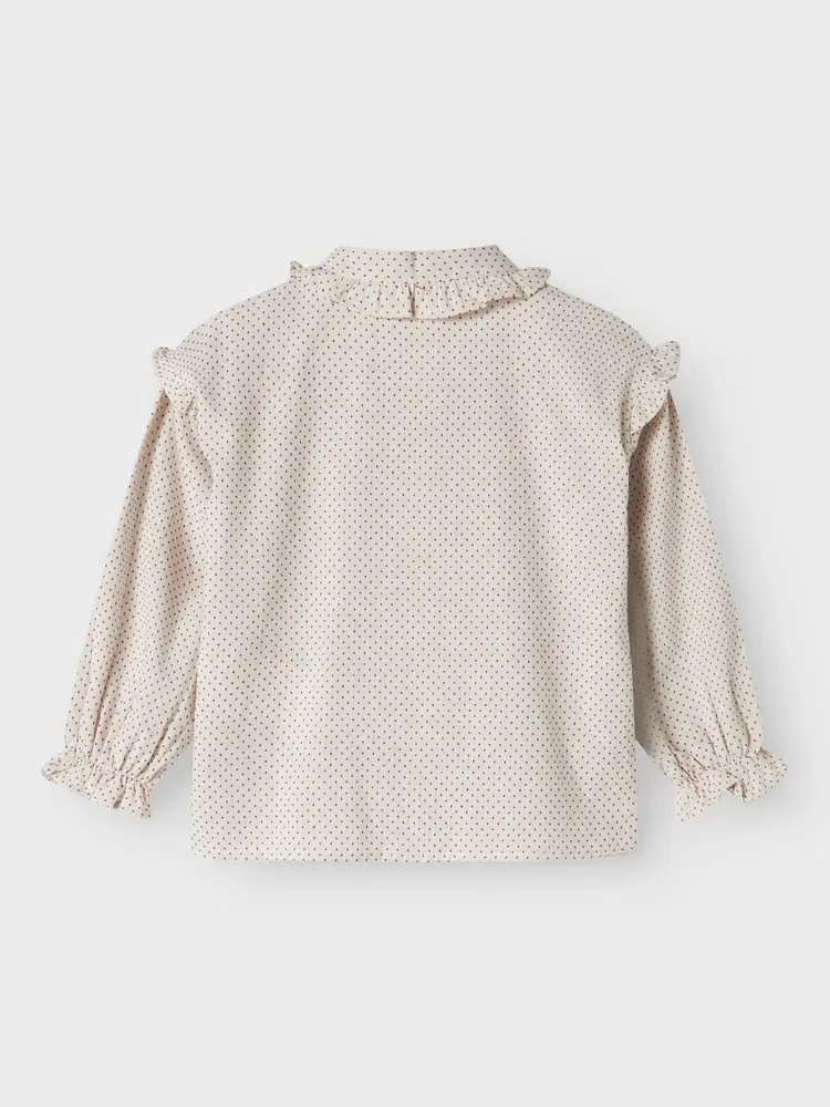 Lil ' Atelier Lil ' Atelier | NMFOLENA LS LOOSE SHIRT LIL | Pastel Parchment Lil ' Atelier Lil ' Atelier | NMFOLENA LS LOOSE SHIRT LIL | Pastel Parchment