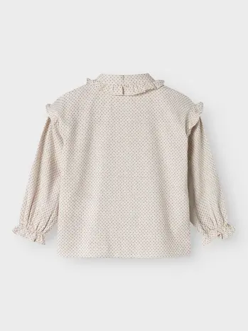 Lil ' Atelier Lil ' Atelier | NMFOLENA LS LOOSE SHIRT LIL | Pastel Parchment Lil ' Atelier Lil ' Atelier | NMFOLENA LS LOOSE SHIRT LIL | Pastel Parchment