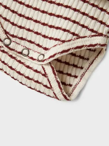 Lil ' Atelier Lil ' Atelier | NBFOSOPHIA LS BODY DRESS LIL | Hot Chocolate