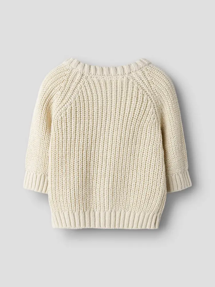 Lil ' Atelier Lil ' Atelier | NBFEMLEN LEN LS KNIT CARD LIL | Turtledove
