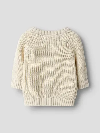 Lil ' Atelier Lil ' Atelier | NBFEMLEN LEN LS KNIT CARD LIL | Turtledove