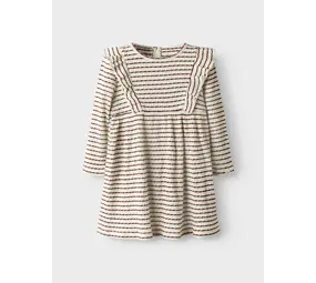 Lil ' Atelier Lil ' Atelier | NMFOSOPHIA LS DRESS LIL | Hot Chocolate Lil ' Atelier Lil ' Atelier | NMFOSOPHIA LS DRESS LIL | Hot Chocolate