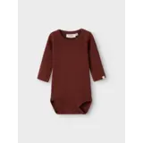 Lil ' Atelier Lil ' Atelier | NBFTHORA HIR LS SLIM BODY LIL | Hot Chocolate Lil ' Atelier Lil ' Atelier | NBFTHORA HIR LS SLIM BODY LIL | Hot Chocolate