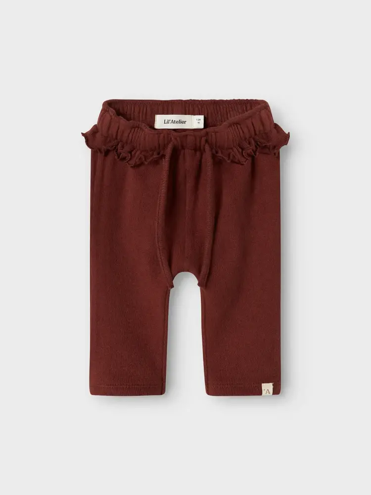 Lil ' Atelier Lil ' Atelier | NBFTHORA HUN LOOSE PANT LIL | Hot Chocolate Lil ' Atelier Lil ' Atelier | NBFTHORA HUN LOOSE PANT LIL | Hot Chocolate