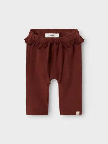 Lil ' Atelier Lil ' Atelier | NBFTHORA HUN LOOSE PANT LIL | Hot Chocolate Lil ' Atelier Lil ' Atelier | NBFTHORA HUN LOOSE PANT LIL | Hot Chocolate
