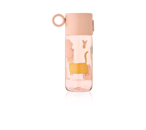 Liewood Liewood | Clemence Tritan Bottle 350 ml | Cats and Dogs / Sandy Liewood Liewood | Clemence Tritan Bottle 350 ml | Cats and Dogs / Sandy