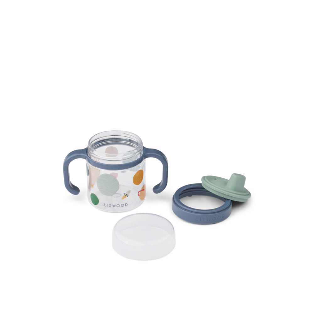 Liewood Liewood | Kylo Tritan Sippy Cup 280ml | Universe / Classic navy Liewood Liewood | Kylo Tritan Sippy Cup 280ml | Universe / Classic navy
