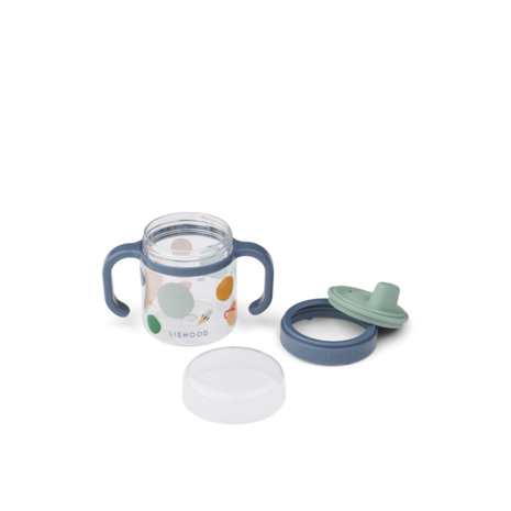 Liewood Liewood | Kylo Tritan Sippy Cup 280ml | Universe / Classic navy Liewood Liewood | Kylo Tritan Sippy Cup 280ml | Universe / Classic navy