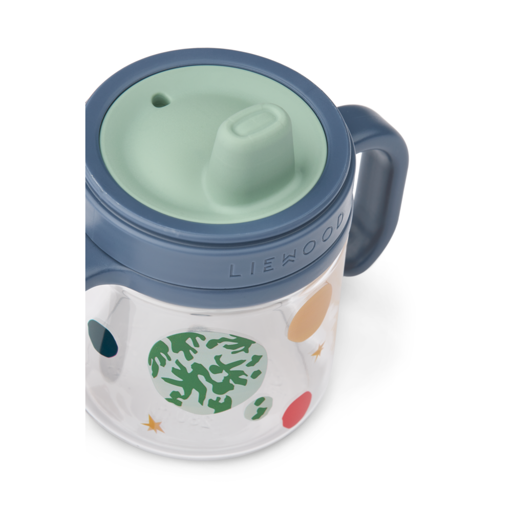 Liewood Liewood | Kylo Tritan Sippy Cup 280ml | Universe / Classic navy Liewood Liewood | Kylo Tritan Sippy Cup 280ml | Universe / Classic navy