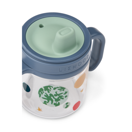 Liewood Liewood | Kylo Tritan Sippy Cup 280ml | Universe / Classic navy Liewood Liewood | Kylo Tritan Sippy Cup 280ml | Universe / Classic navy