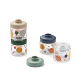 Liewood Liewood | Dominique Baby Food Tritan Boxes 100 ML 4-Pack | Universe / Classic navy Liewood Liewood | Dominique Baby Food Tritan Boxes 100 ML 4-Pack | Universe / Classic navy