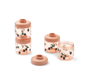 Liewood Liewood | Dominique Baby Food Tritan Boxes 100 ML 4-Pack | Berry / Pale Tuscany Liewood Liewood | Dominique Baby Food Tritan Boxes 100 ML 4-Pack | Berry / Pale Tuscany