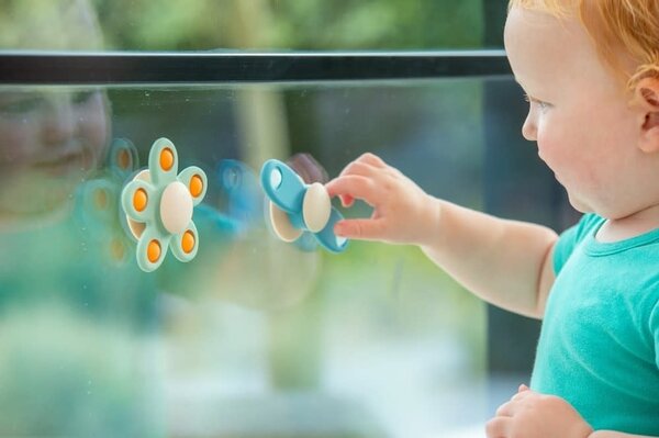 Tickit | Silisoft Bloem Spinner | Neutrale Kleuren