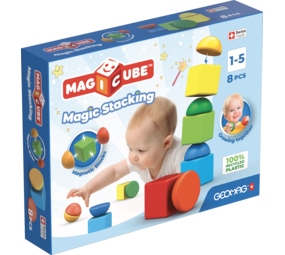 Geomag | Magicube Blocks Recycled Stacking 8 stuks Geomag | Magicube Blocks Recycled Stacking 8 stuks