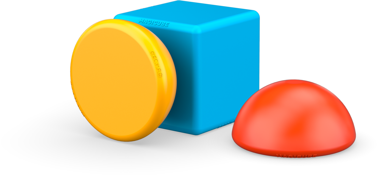 Geomag | Magicube Blocks Recycled Stacking 8 stuks