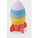 Tickit | Silisoft Stapelbare Raket | Regenboog Tickit | Silisoft Stapelbare Raket | Regenboog