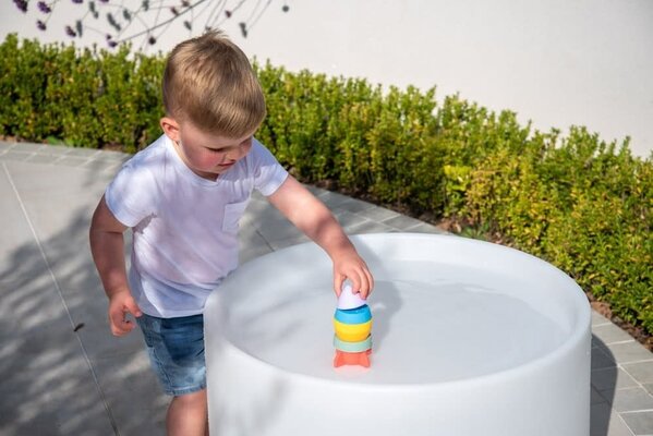 Tickit | Silisoft Stapelbare Raket | Regenboog