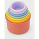 Tickit | Silisoft Ronde Stapelbekers | Regenboog Tickit | Silisoft Ronde Stapelbekers | Regenboog