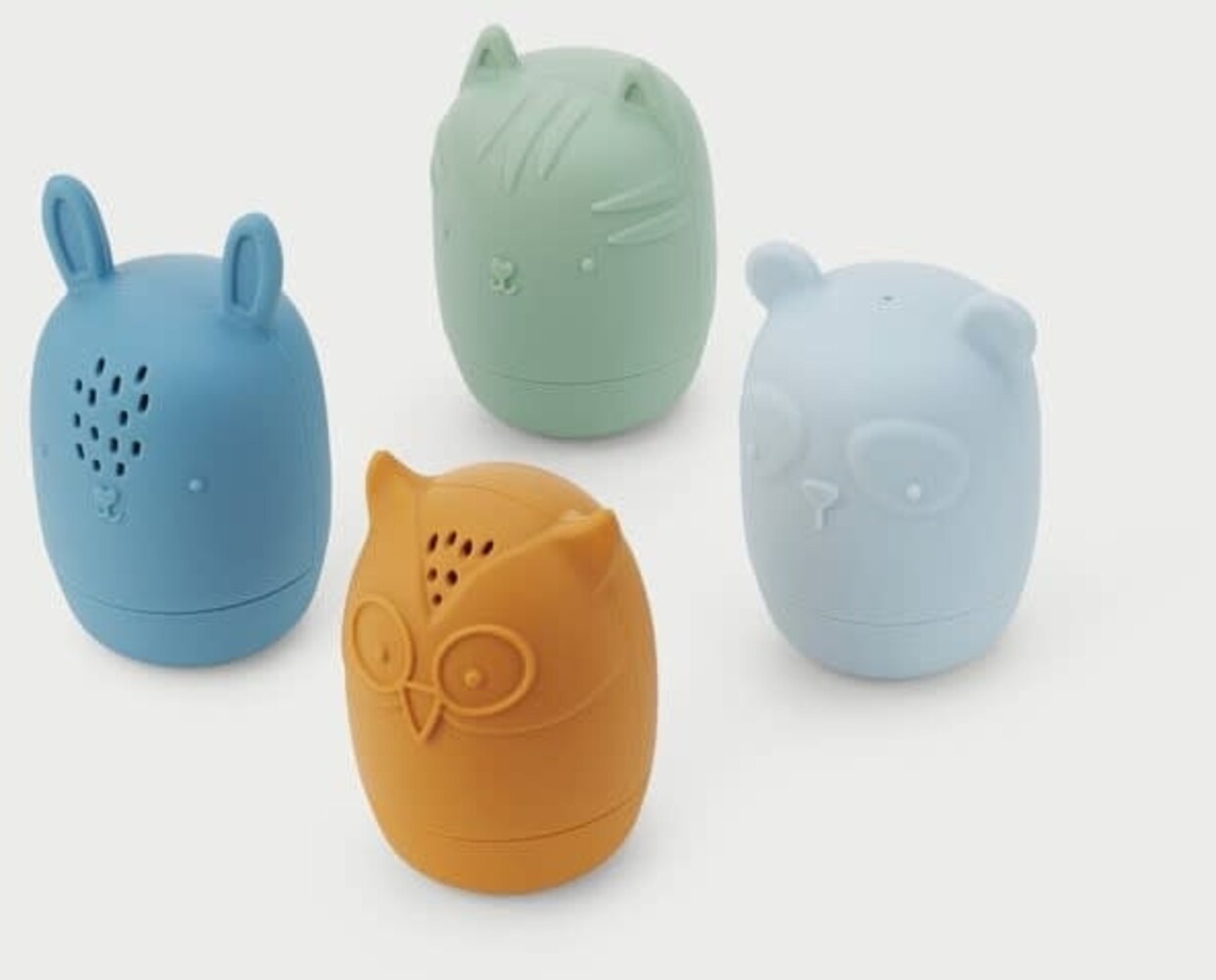 Tickit | Silisoft Dierlijke Waterspuiters | Neutrale Kleuren Tickit | Silisoft Dierlijke Waterspuiters | Neutrale Kleuren